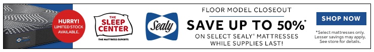 sealy mattress closeout sale 2025